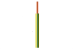 Καλώδιο NYA Wairel H07V-U 1x2.5mm² Πράσινο/Κίτρινο