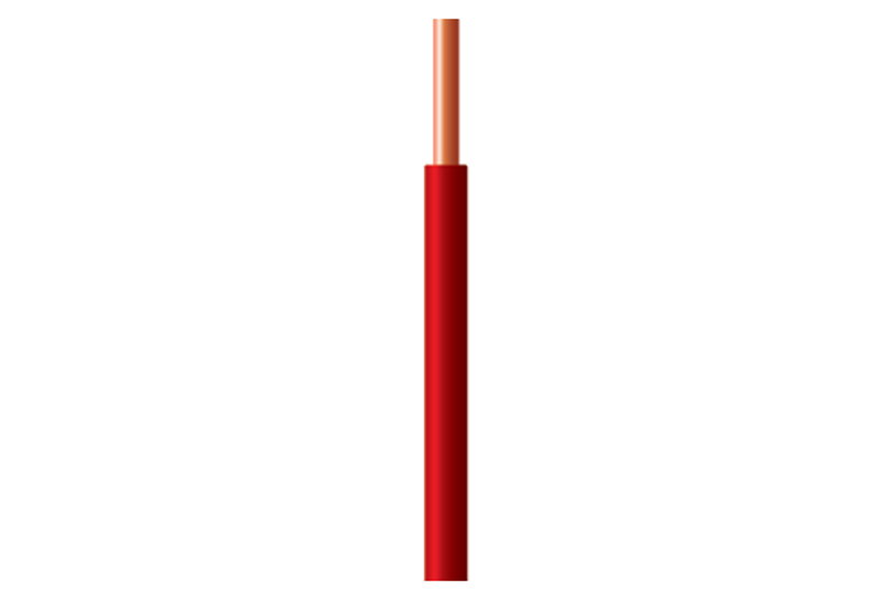 Καλώδιο Ρεύματος Κόκκινο Wairel NYA ΗΟ7V-U 1x2.5mm² με το Μέτρο