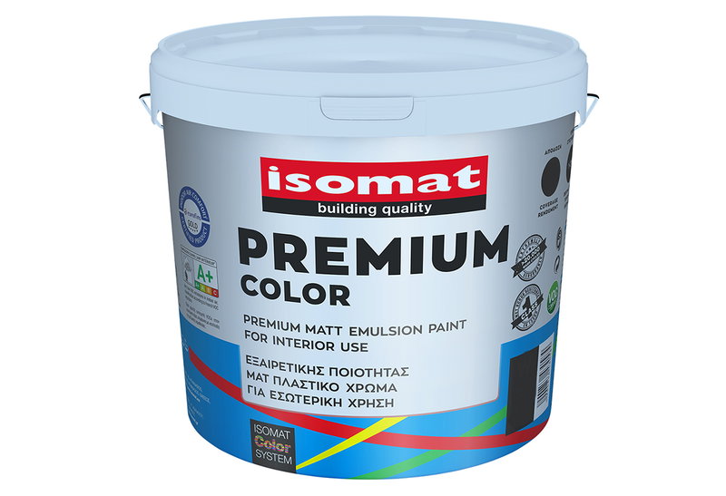 Χρώμα Πλαστικό Isomat Premium Color Βάση P 3lt