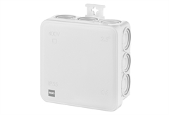 Μπουάτ Εξωτερικό Plug On Μ8.5xΠ8.5xΥ3.9cm IP55 Γκρι