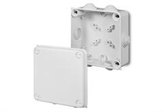 Μπουάτ Εξωτερικό Plug On Μ13.3xΠ13.3xΥ6.4cm IP55 Γκρι