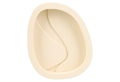 Διακοσμητικός Δίσκος Ostaria Organic Cream