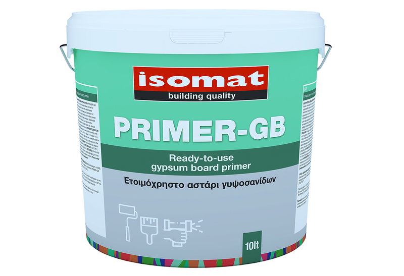 Αστάρι Γυψοσανίδας Isomat Primer GB 10lt