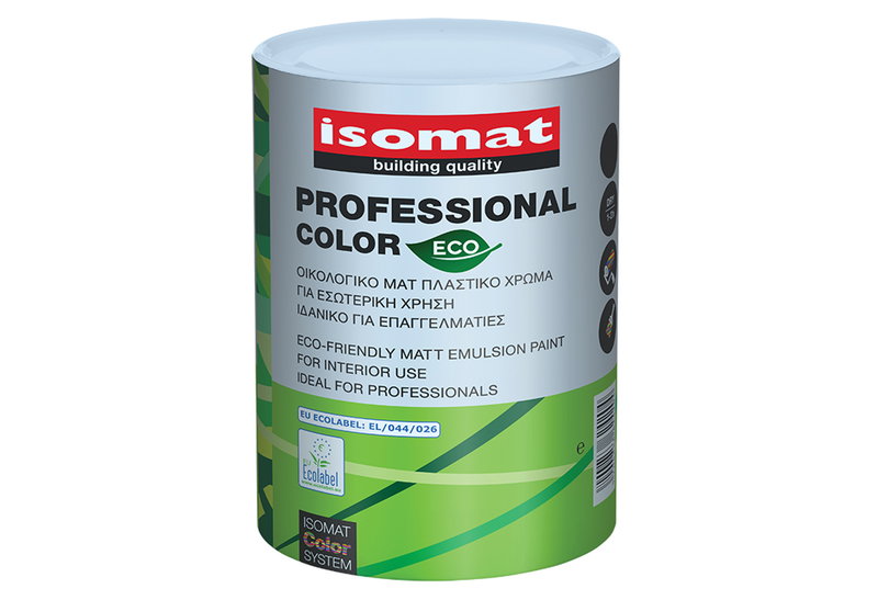 Χρώμα Πλαστικό Isomat Pro Color Eco Βάση P 1lt