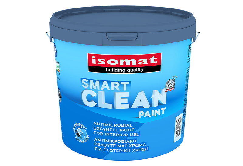 Χρώμα Πλαστικό Isomat Smart Clean Βάση P 3lt