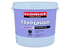 Υδρόχρωμα Isomat Λευκό 9lt