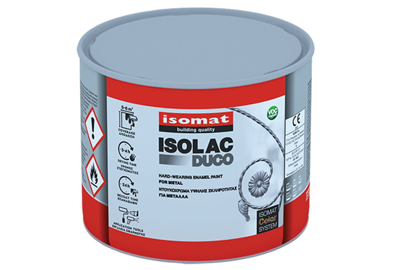 Βερνικόχρωμα Isomat Isolac-Duco Σοκολάτα 375ml