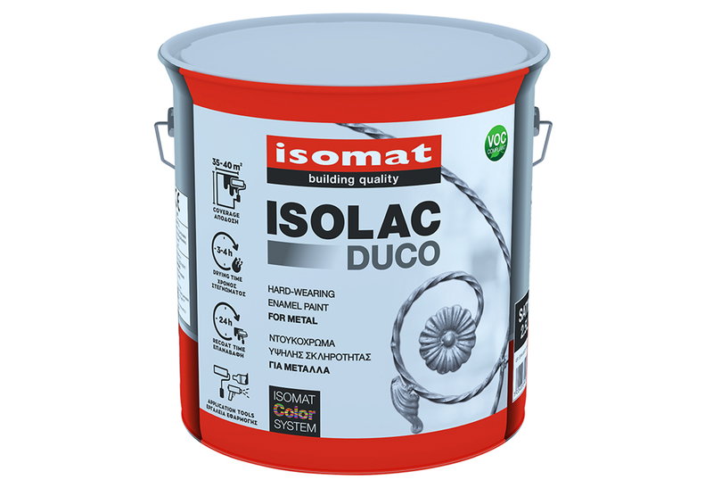 Βερνικόχρωμα Isomat Isolac-Duco Βάση D 2.16lt