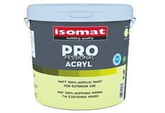 Χρώμα Ακρυλικό Isomat Prof Acryl Βάση P 9lt
