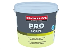 Χρώμα Ακρυλικό Isomat Prof Acryl Βάση D 2.9lt