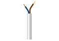 Καλώδιο Ρεύματος Εύκαμπτο Λευκό Wairel H05VV-F 2x1.5mm² 5m