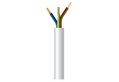 Καλώδιο Ρεύματος Εύκαμπτο Λευκό Wairel H05VV-F 3x1.5mm² 5m