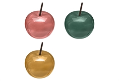 Διακοσμητική Φιγούρα Atmosphera Μήλο σε 3 Σχέδια