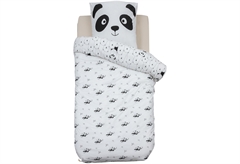 Σετ Παπλωματοθήκη Μονή 2 Όψεων 200x140cm & Μαξιλαροθήκη 65x65cm Atmosphera Panda Kids