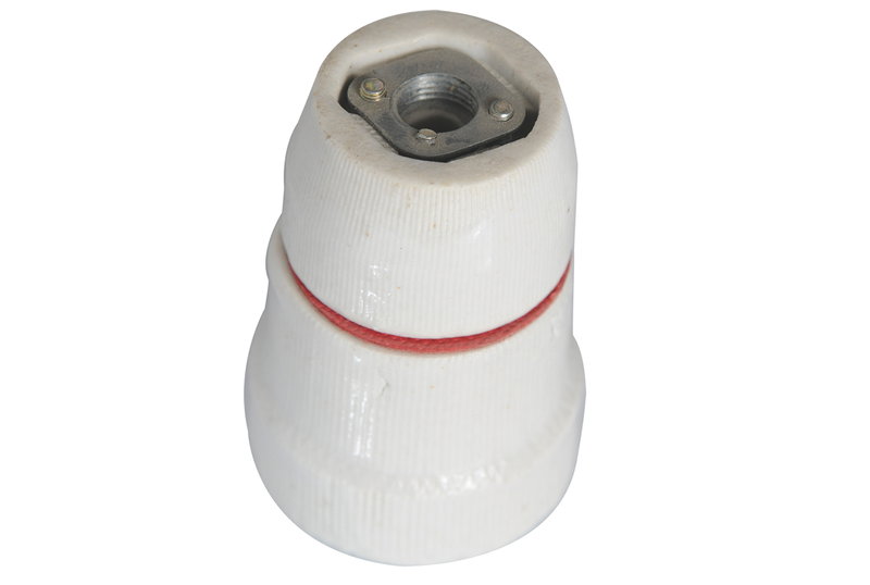 Ντουί Eurolamp Πορσελάνης 1/8 E27