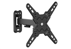 Cabletech UCH0194-1 Βάση Τηλεόρασης Τοίχου με Βραχίονα 13-43" έως 20kg