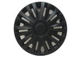 Σετ Τάσια Kaver 16" Μαύρα 4τμχ