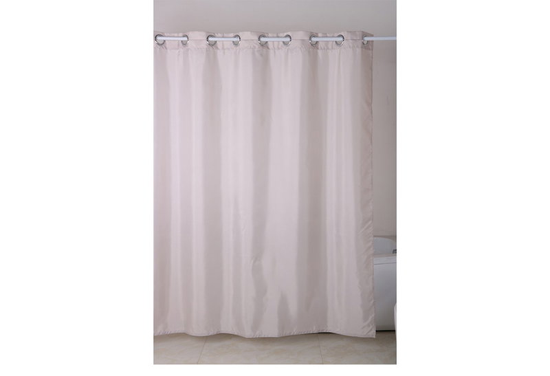 Κουρτίνα Μπάνιου 200x180cm Μπεζ