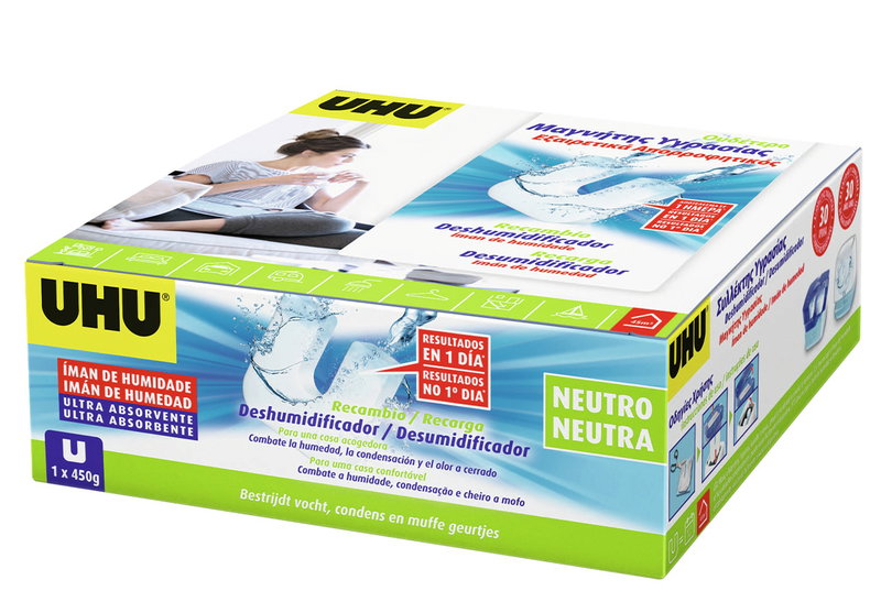 Ανταλλακτικό Συλλέκτη Υγρασίας UHU Magnet Άοσμο 450gr