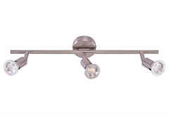 Σποτ Τριπλό Home Lighting GU10 Νίκελ