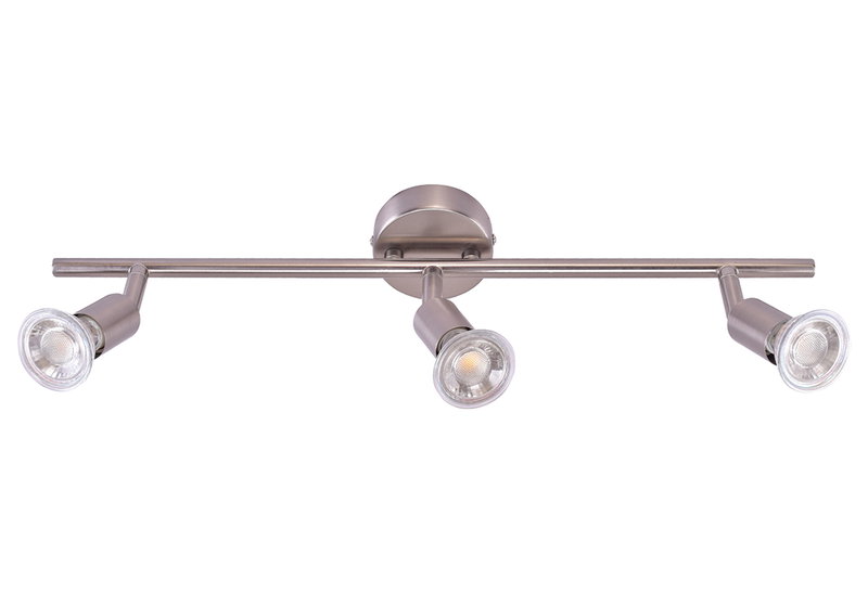 Σποτ Τριπλό Home Lighting GU10 Νίκελ