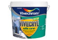 Χρώμα Ακρυλικό Vivechrom Vivecryl Silicone Eco Λευκό 3lt