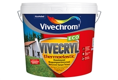 Χρώμα Ακρυλικό Vivechrom Vivecryl Thermoelastic Eco Λευκό 3lt