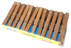 Σετ Μανταλάκια Cyclops Ξύλινα 8.4cm 24τμχ