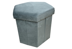 Σκαμπό Apricot Polly με Αποθηκευτικό Χώρο Πετρόλ