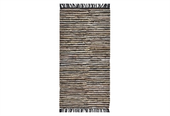 Κιλίμι Δερμάτινο Polcarpet 130x65cm Beige/Brown