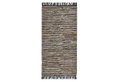 Κιλίμι Δερμάτινο Polcarpet 130x65cm Beige/Brown