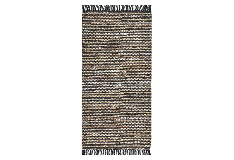 Κιλίμι Δερμάτινο Polcarpet 130x65cm Beige/Brown