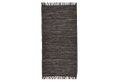 Κιλίμι Δερμάτινο Polcarpet 130x65cm Dark Brown