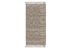 Κιλίμι Δερμάτινο Polcarpet 130x65cm Beige