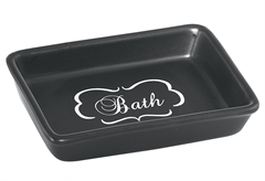 Σαπουνοθήκη Gedy Chantal Μαύρη