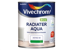 Βερνίκι Νερού για Καλοριφέρ Vivechrom Radiater Aqua Λευκό 30 2.5lt Γυαλιστερό