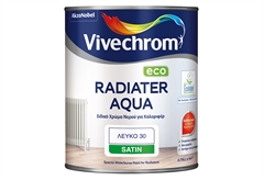 Βερνίκι Νερού για Καλοριφέρ Vivechrom Radiater Aqua Λευκό 30 750ml Σατινέ