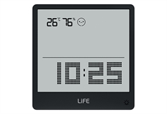 Θερμόμετρο/Υγρόμετρο Εσωτερικού Χώρου Life Simple Black