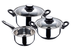 Bergner Palma Σετ Κατσαρόλες Φ16/18/20cm