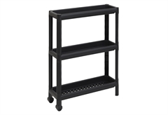 Ραφιέρα-Τρόλεϊ Μπάνιου Dea Home Tina Μ53xΠ17xΥ71cm Ανθρακί