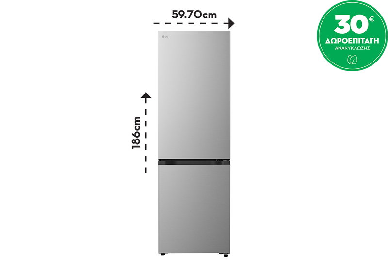 LG GBBSJ10EPY Ψυγειοκαταψύκτης