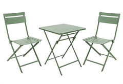 Σετ Κήπου Nattera Breeze Λαδί με 2 Καρέκλες