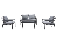 Σετ Κήπου Nattera Verona με Καναπέ & 2 Πολυθρόνες