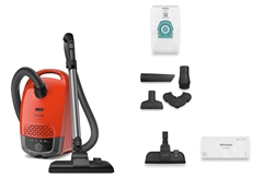 Miele Guard S1 Junior Red Ηλεκτρική Σκούπα με Σακούλα