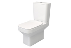 Σετ Λεκάνης Valeta Rimless Οριζόντιας Αποχέτευσης