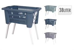 Καλάθι Απλύτων Μ60xΠ40xΥ60cm σε 3 Αποχρώσεις