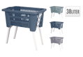 Καλάθι Απλύτων Μ60xΠ40xΥ60cm σε 3 Αποχρώσεις
