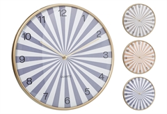 Ρολόι Τοίχου Circus σε 3 Σχέδια Φ30cm