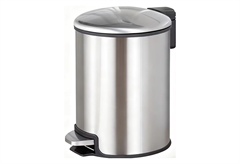 Κάδος Απορριμμάτων Homefit 12lt Ασημί