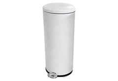 Κάδος Απορριμμάτων Homefit 30lt Λευκός